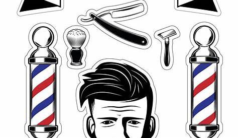Topo Barbeiro | Elo7 Produtos Especiais