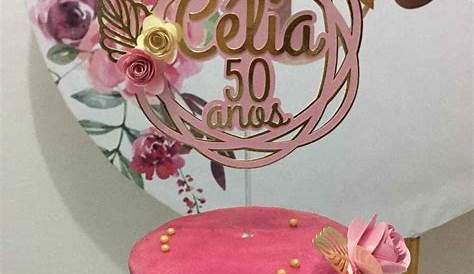 Topo de bolo feminino: +40 modelos incríveis para imprimir - Artesanato