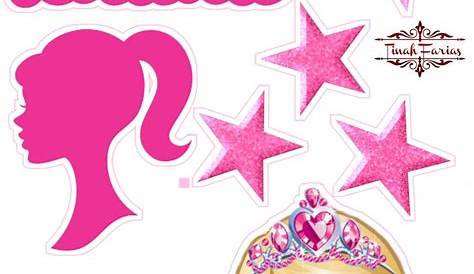 Topo de Bolo Barbie | Barbie birthday party, Barbie party decorations, Barbie birthday