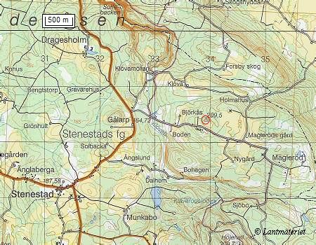 Karta över Östergötlands län för nålar Kartkungen Karta Östergötland