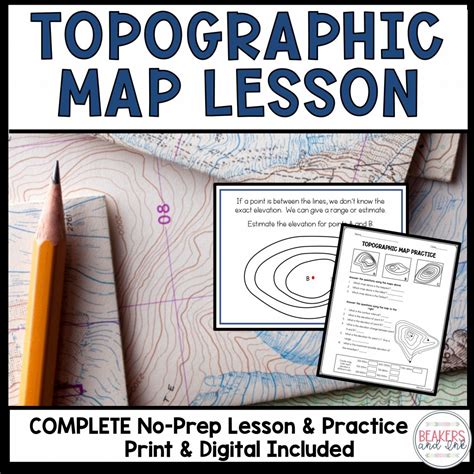 Topographic Map Activities For Middle School
