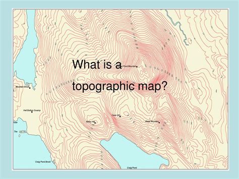 Topographic Map Definition In Computer