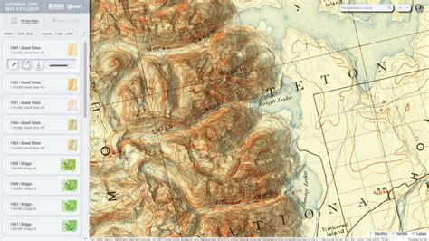 Topographic Map Historical