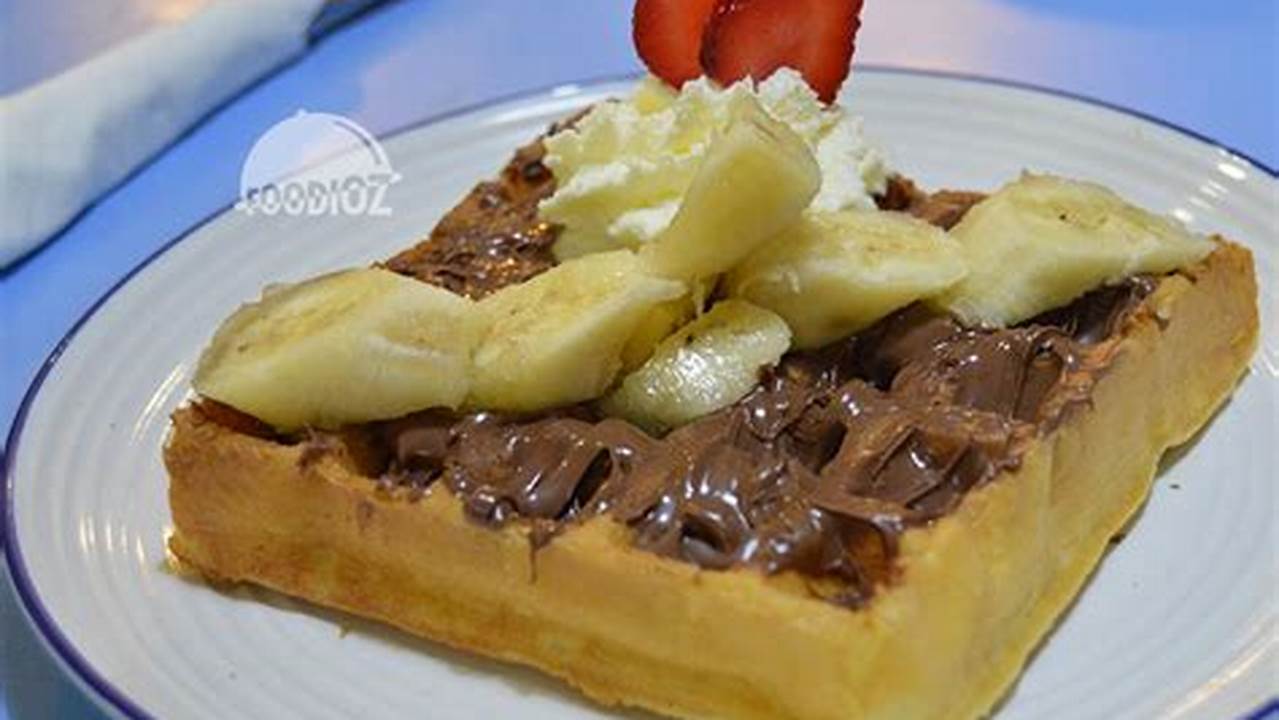 Rahasia Topping Waffle yang Bikin Ketagihan