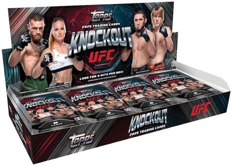 topps ufc knockout