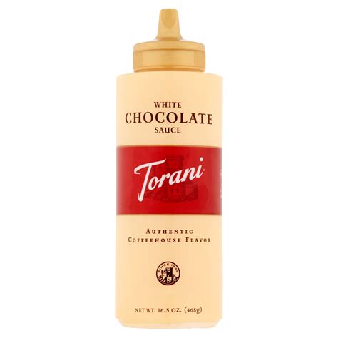 torani white chocolate sauce