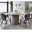 Torano Marble Round Dining Table