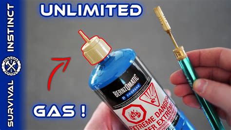 Torch Blue Butane Refill Instructions