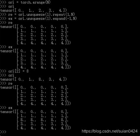Torch Expand And Repeat