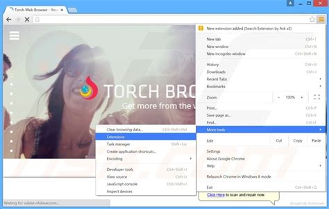 Torch Google Chrome