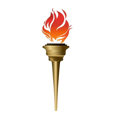 Torch With Fire