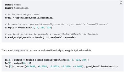 Torch.jit.script Vs Torch.jit.trace