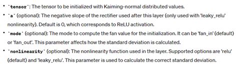 Torch.nn.init.kaiming_Normal_