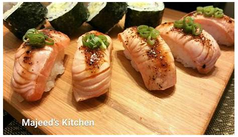 Torched Salmon Sushi Melt In Your Mouth Flame Recipe