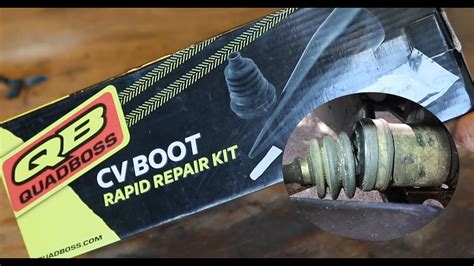 Torn Cv Boot Quick Fix