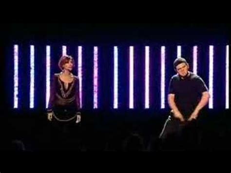 torn mime with natalie imbruglia on stage