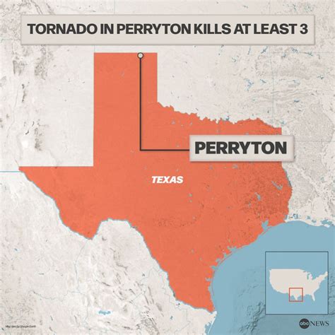 tornado in perryton tx map