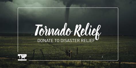 tornado relief donations organizations