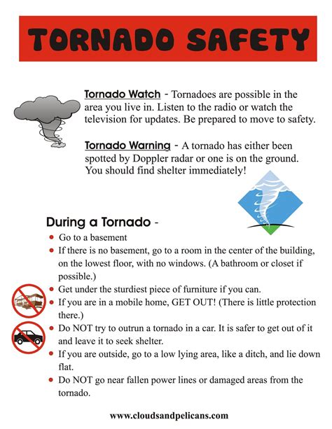 tornado safety tips for kids