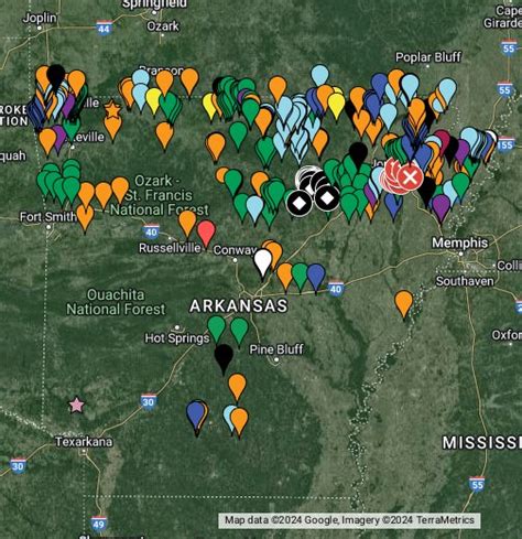 tornado siren map arkansas