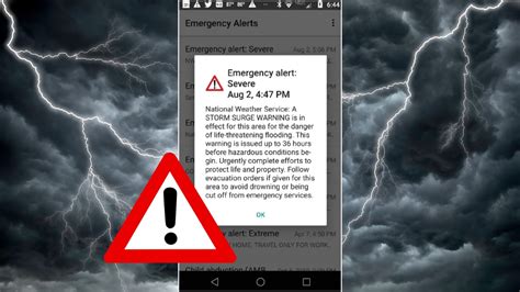 Tornado Warning Alerts Cell Phone