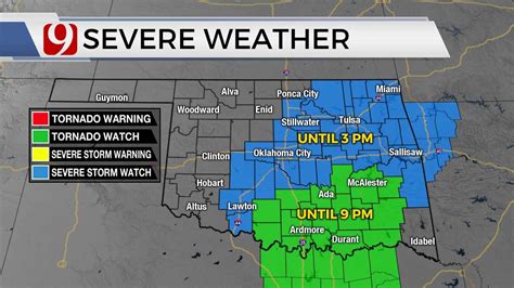 tornado warnings oklahoma today map