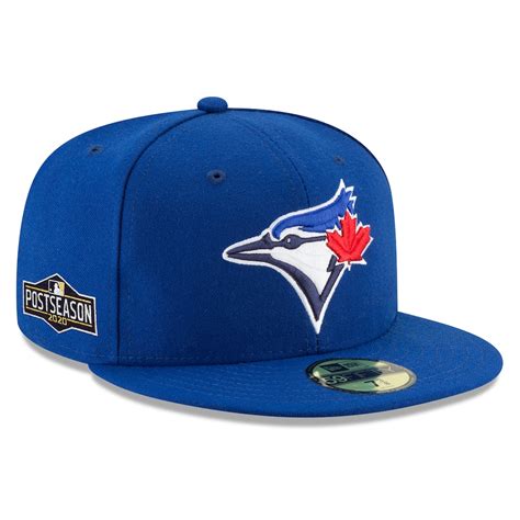 toronto blue jays fitted hat side patch