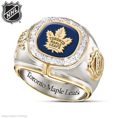 toronto maple leaf rings