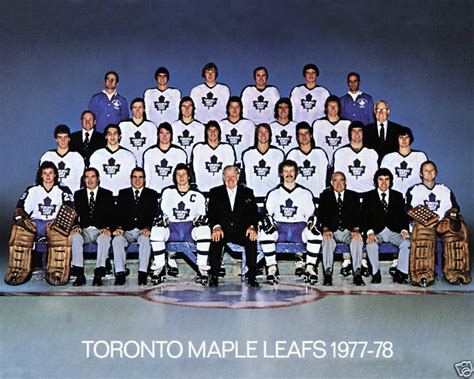 toronto maple leafs 1977 roster