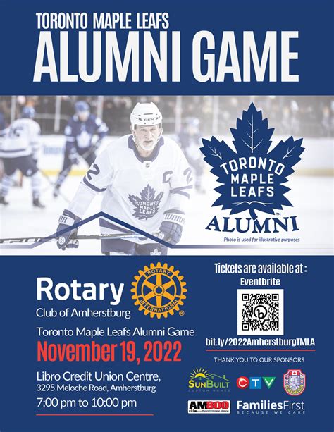 toronto maple leafs alumni game 2023