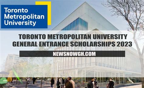 toronto metropolitan university scholarship