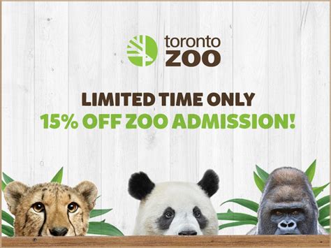 toronto zoo discount code