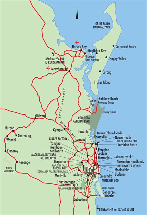 torquay hervey bay map