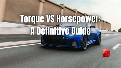 Torque Or Horsepower