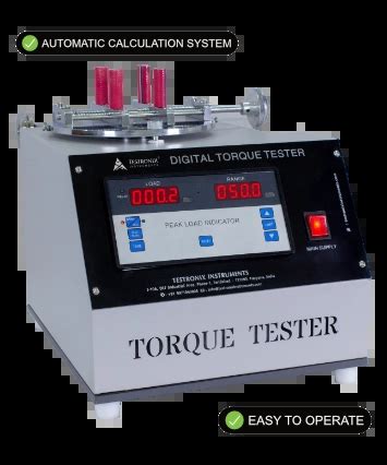 Torque Tester Functions