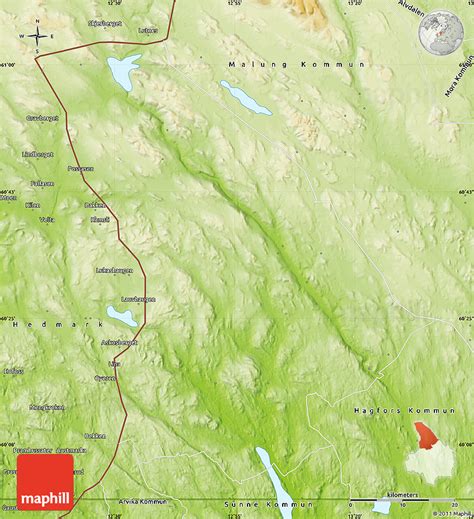 Torsby Landsdekkende kartserie i 150 000 som tåler vann