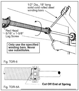 Torsion Spring Adjustment