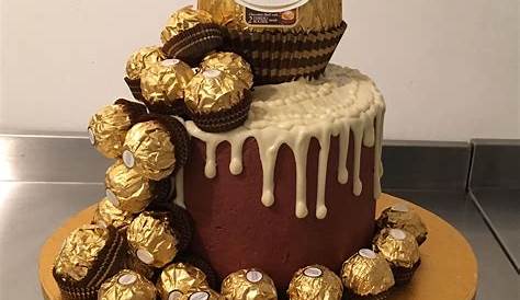 Slatko i čarobno kuhanje by Iva: Torta Ferrero Rocher za Rokovo krštenje