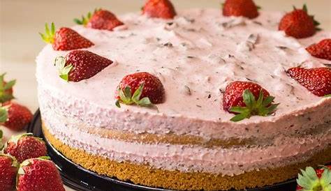 Einfache Erdbeer-Sahne-Torte von Any-Blum| Chefkoch