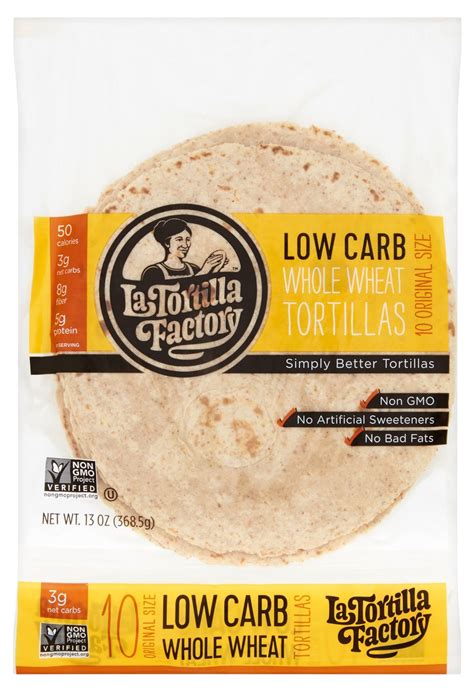 Tortilla Less Carbs