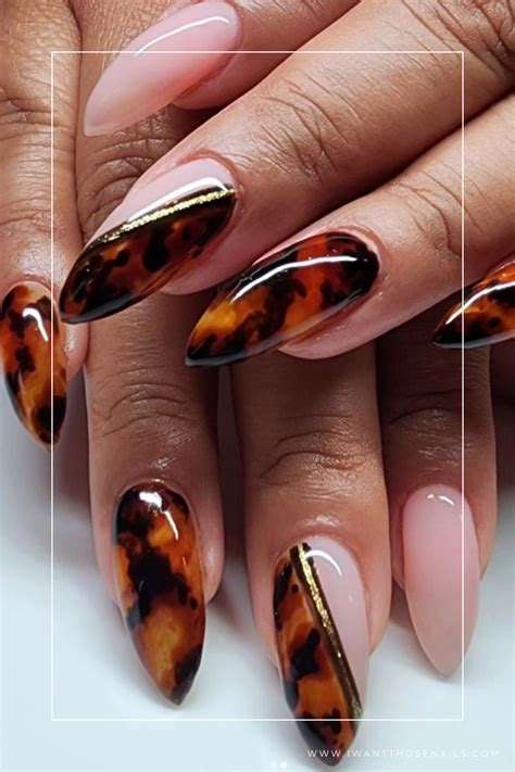 Tortoiseshell Nails