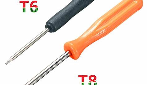 Torx T8h T6 Screwdriver For Install Open Shell Tool Security Repair
