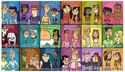 Total Drama Ridonculous Race Characters HD by Titotintaso