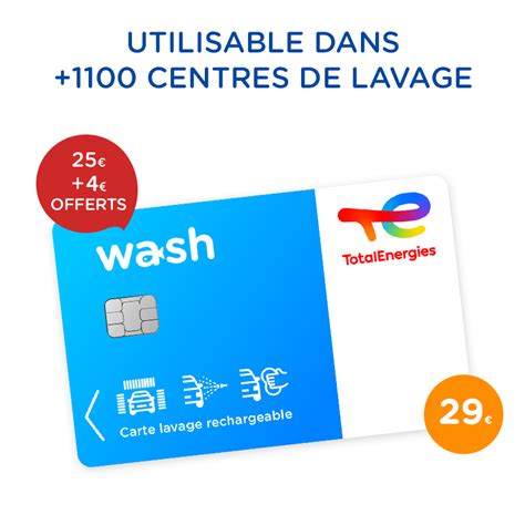 Acheter des cartes de lavage auto Total Wash Total Wash