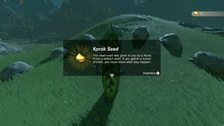 Total Korok Seeds Needed