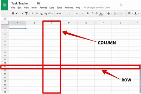 total number of rows and columns in google sheets