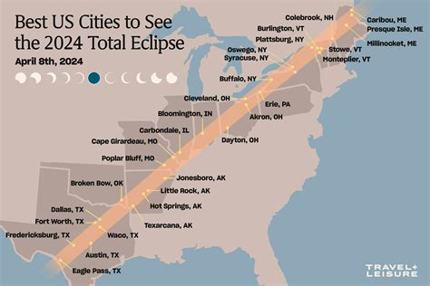 total solar eclipse 2024 map cities