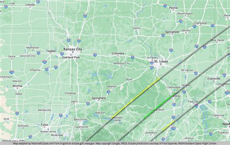 total solar eclipse 2024 missouri map