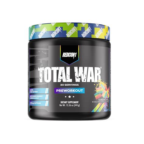 Total War Pre Workout Rainbow Candy