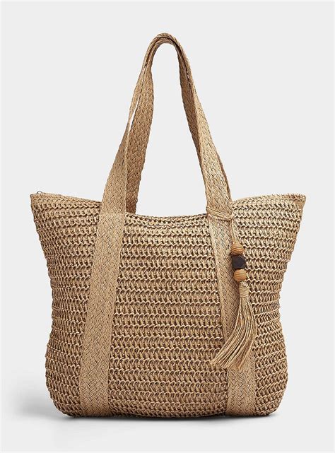 tote straw bag
